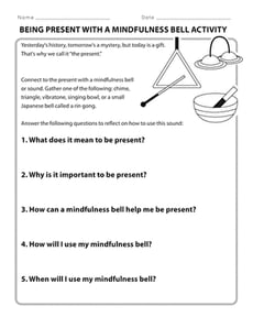 Mindfulness Bell: Reflection Questions