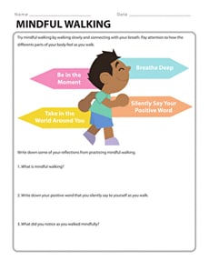 Mindful Walking Reflection Questions