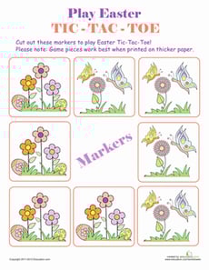 Fun Easter Tic-Tac-Toe