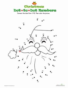 Santa Dot-to-Dot