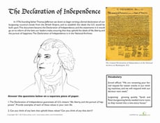 Thomas Jefferson and the Declaration of Independence