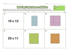 Info Gap Cards: Area as Additive