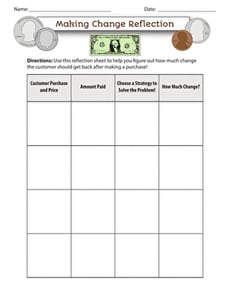 Making Change Reflection