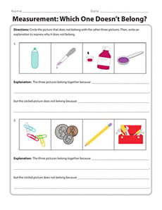 Measurement: Which One Doesn’t Belong?