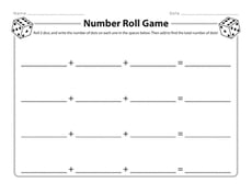 Number Roll Game
