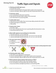 Rules of the Road Practice Test #2