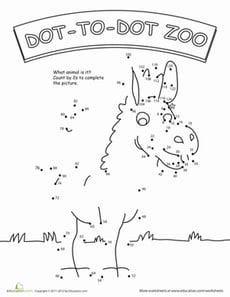 Dot to Dot Zoo: 2's Part II