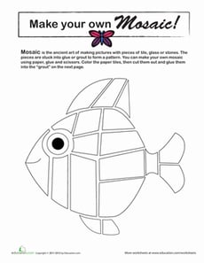 Make a Mosaic: Fish