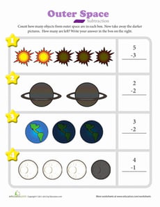 Outer Space Subtraction