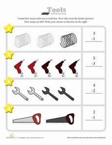 Tools Subtraction