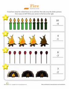 Fire Subtraction