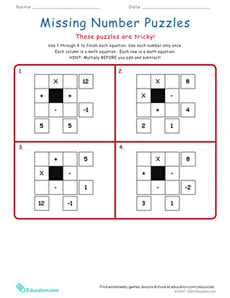 Math Puzzle Mania!