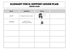 Glossary: Keeping Count