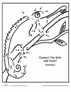 Chameleon Connect the Dots