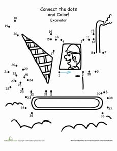 Connect the Dots: Excavator