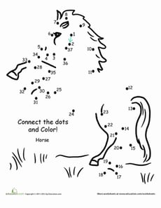 Connect the Dots: Horse