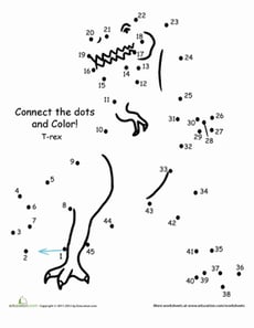 Connect the Dots: T-Rex