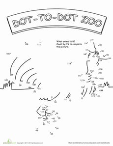 Dot to Dot by Threes
