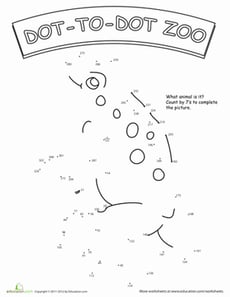 Frog Dot-to-Dot