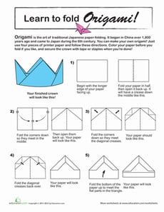 Origami Crown