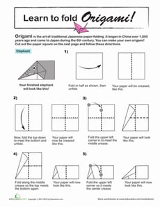Origami Elephant