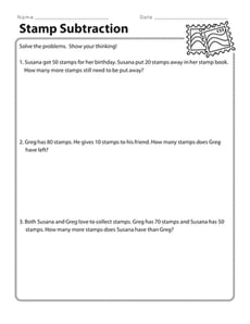 Stamp Subtraction