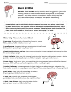 Brain Breaks