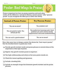 Poster: Best Ways to Praise