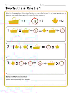 Two Truths and One Lie 1