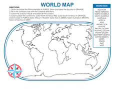 World Map Activity