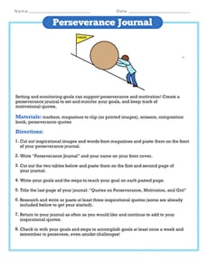 Perseverance Journal