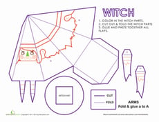 Paper Craft: Witch