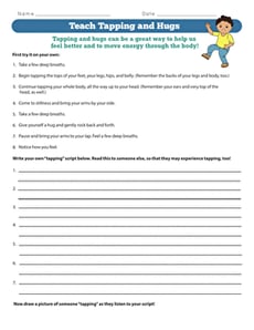Teach Tapping and Hugs