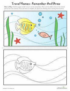 Drawing from Memory: Fish