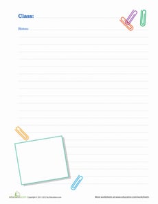Back to School Planner