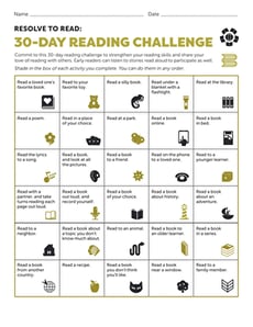 Resolve to Read: 30-Day Reading Challenge