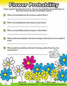 Probability Practice: Flowers
