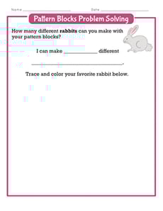 Pattern Blocks Problem Solving