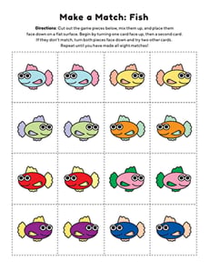 Fish Matching Game