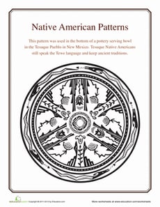 Native American Patterns: Tesuque