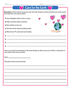 Care for the Earth