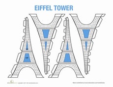 Eiffel Tower Model