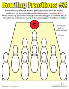 Bowling Fractions #2
