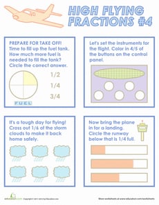 Flying Fractions 4