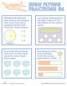 Flying Fractions 6