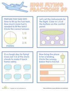 Flying Fractions 9