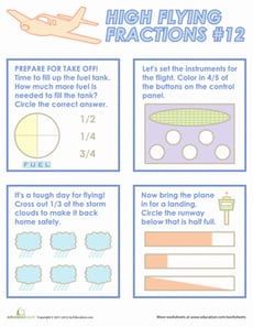 Flying Fractions 12