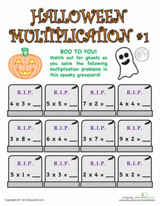 Halloween Multiplication