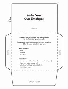Make Your Own Envelopes!