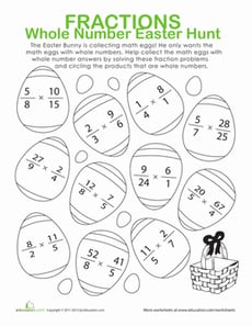 Easter Fractions